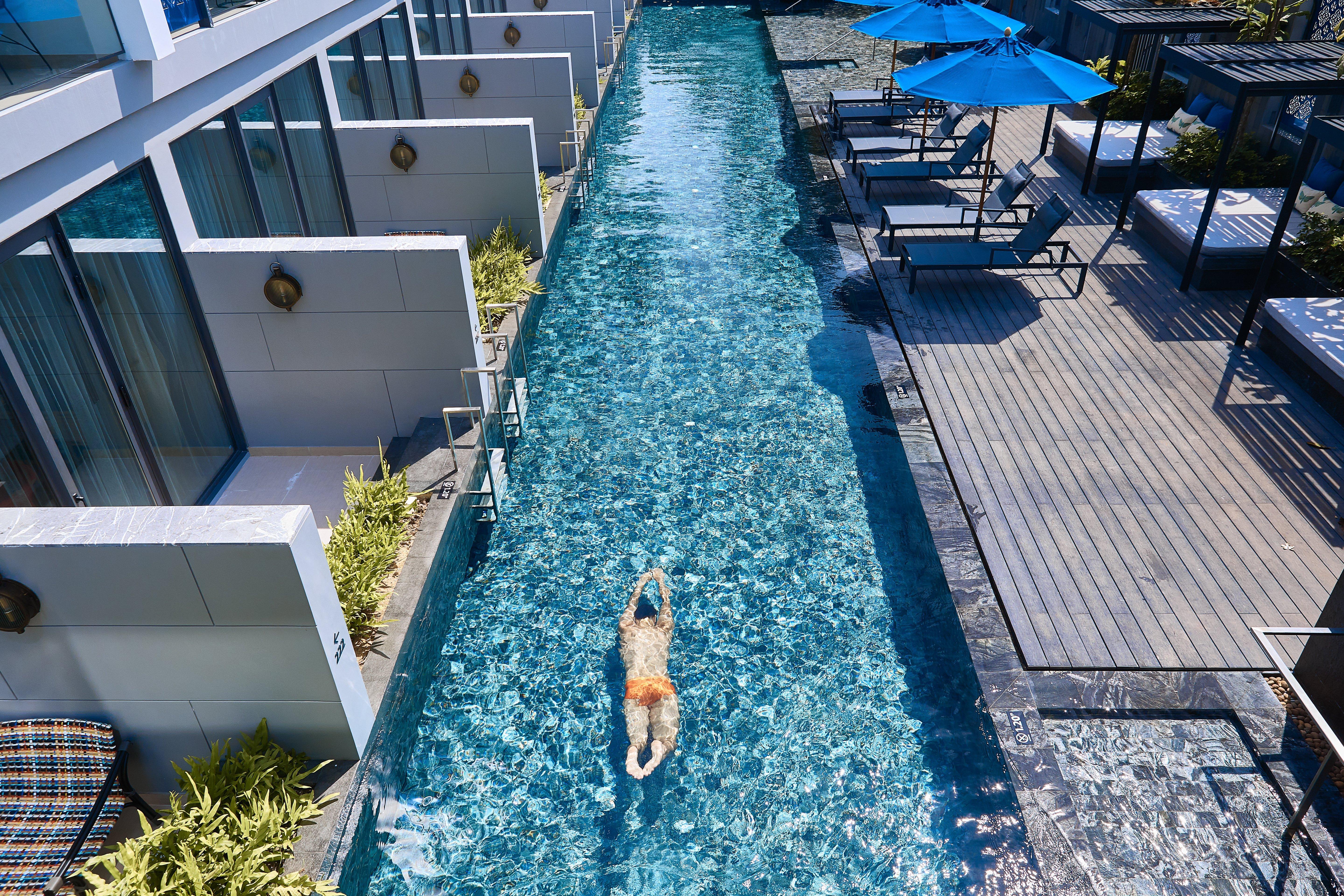 Hotel Indigo Phuket Patong By Ihg Exterior foto A lap pool